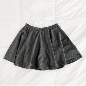 ASOS Gray Skater Skirt